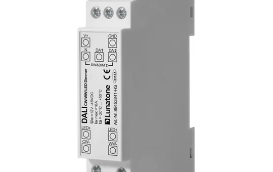 LUNATONE 89453841-HS DALI-LED-Dimmaktor CV DT8 REG TW, 16 A