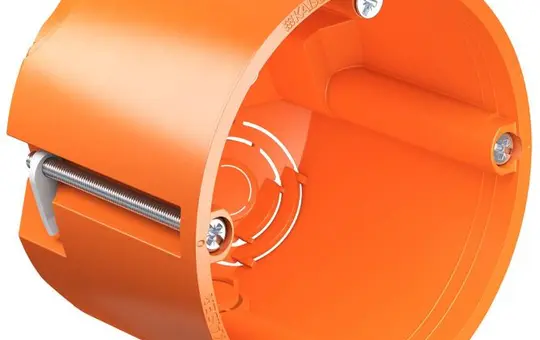 KAISER 9064-02 Hohlwand-Gerätedose O-range Standard | 62 mm