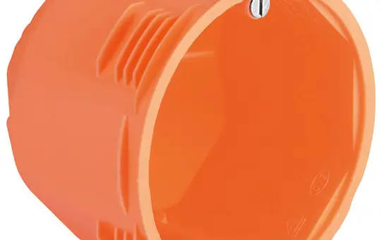 KAISER 9066-12 Hohlwand-Gerätedose O-range für Massivholz, luftdicht | 65 mm