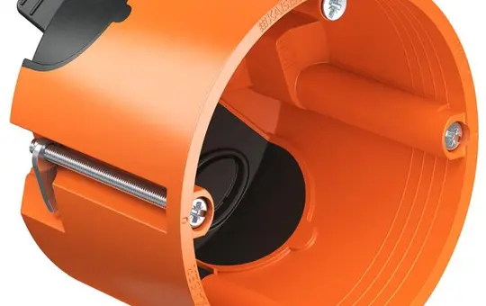 KAISER 9264-22 Hohlwand-Gerätedose O-range luftdicht | 62 mm