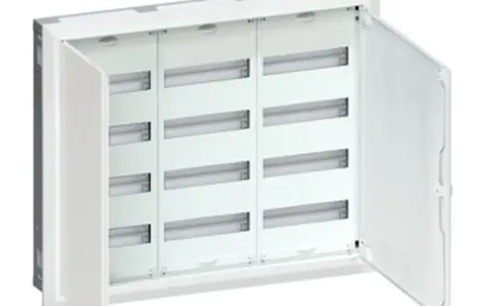 HAGER FWU43S Feldverteiler IP30 mit PE/N-Klemmen 3 Felder | 650 mm