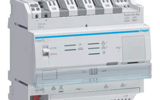 HAGER TJA470 KNX-Konfigurationsserver domovea expert