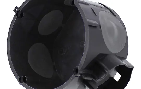 F-TRONIC 7320026 Unterputzdose E1062K flach, winddicht | 46 mm