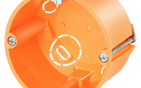 F-TRONIC 7350163 Hohlwanddose E115 flach | 47 mm