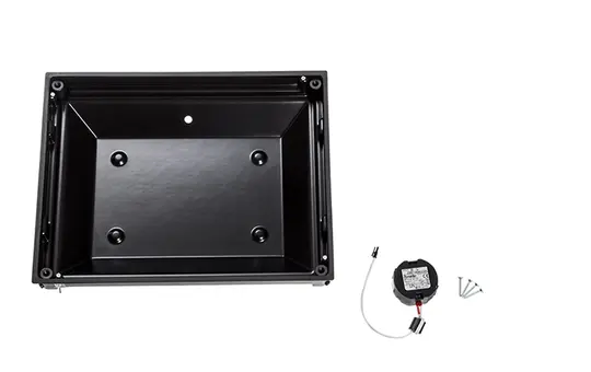 VIVEROO 220200 Montageset inwall square