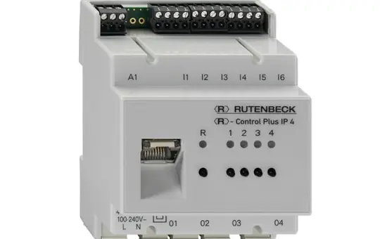 RUTENBECK 700802615 Control IP Plus Grundmodul 4-fach