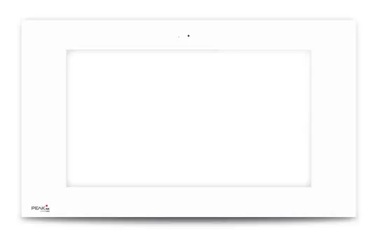 PEAKNX PNX11-20004.02 Frontglas für Controlpro weiß