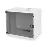 DIGITUS DN-19 07U-S-1 Netzwerkschrank 19 Zoll, Wandmontage 7 HE