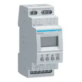 HAGER EGN200 Digitale Multifunktionszeitschaltuhr 2 Kanäle