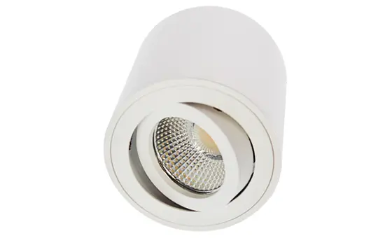 Aufbauleuchte MR16 KPOH36BI weiß | Ø 80 mm