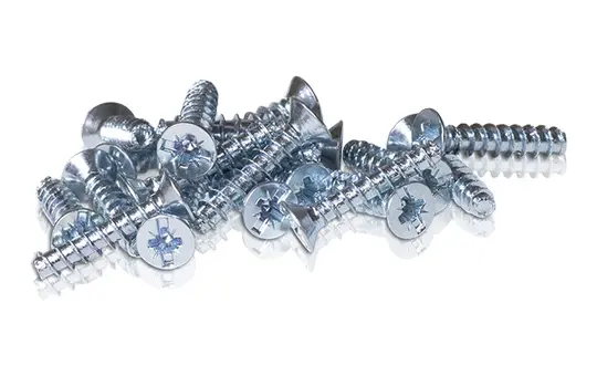 F-TRONIC 9920023 Geräteschrauben Kombi-Kreuzschlitz 3,2x25mm