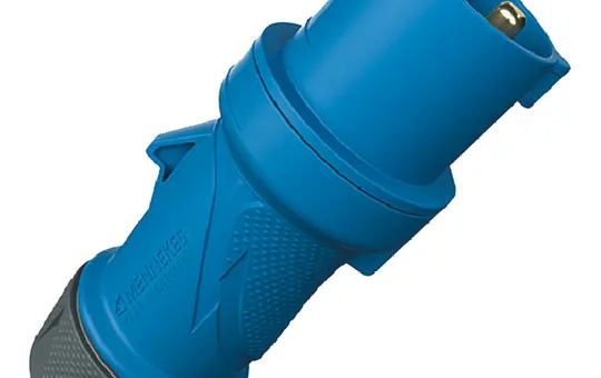 MENNEKES 13521 Stecker PowerTOP Xtra S SafeCONTACT 16 A, 3-polig, 230 V