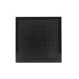 PROKNX 990 Lautsprecherabdeckung für Aragon 72x72 mm (Serie LS) | schwarz