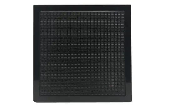 PROKNX 990 Lautsprecherabdeckung für Aragon 72x72 mm (Serie LS) | schwarz