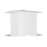 HAGER LFF4009049016 tehalit Leitungsführugskanal-Inneneck Kunststoff, halogenfrei, einstellbar | verkehrsweiß | 40x90 mm