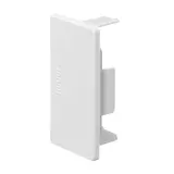 HAGER LF3006069016 tehalit Leitungsführungskanal-Endstück Kunststoff, halogenfrei | verkehrsweiß | 30x57 mm