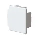 HAGER LF4004069016 tehalit Leitungsführungskanal-Endstück Kunststoff, halogenfrei | verkehrsweiß | 40x40 mm