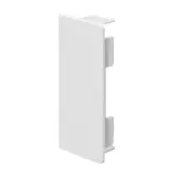 HAGER LF4009069016 tehalit Leitungsführungskanal-Endstück Kunststoff, halogenfrei | verkehrsweiß | 40x90 mm