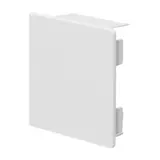 HAGER LF6006069016 tehalit Leitungsführungskanal-Endstück Kunststoff, halogenfrei | verkehrsweiß | 60x57 mm