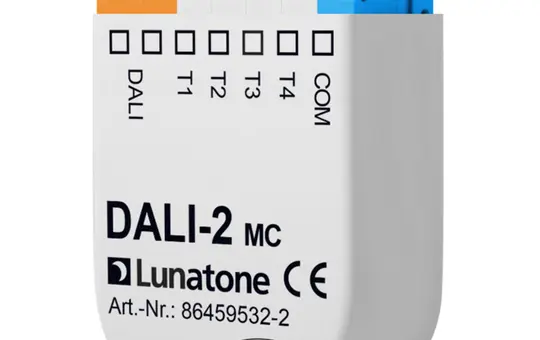 LUNATONE 86459532-2-int DALI-2-Tasterinterface MC 4-fach, Instanzen aktiviert