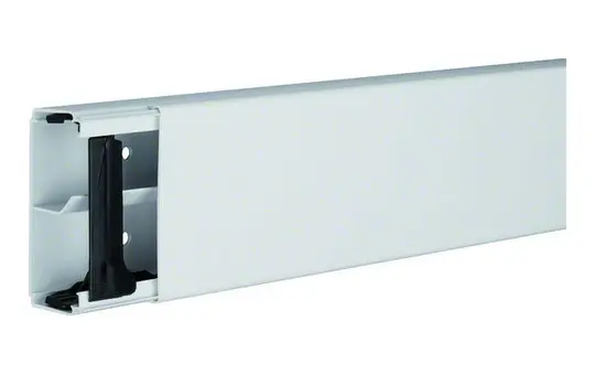 HAGER LF4009107035 tehalit Leitungsführungskanal komplett Kunststoff, mit Trennwand | lichtgrau | 40x90 mm