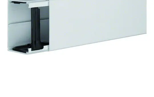 HAGER LF6009007035 tehalit Leitungsführungskanal komplett Kunststoff | lichtgrau | 60x90 mm