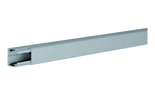HAGER LF3003007030 tehalit Leitungsführungskanal komplett Kunststoff | steingrau | 30x30 mm