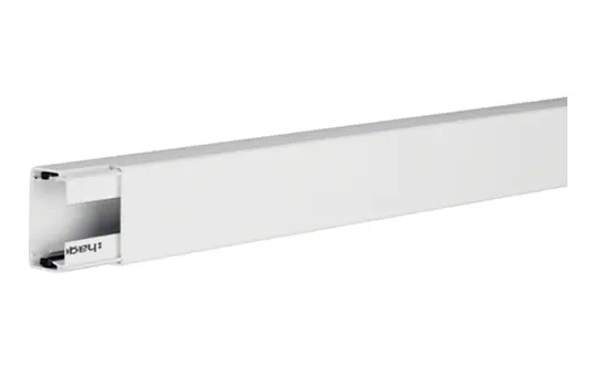 HAGER LF3004509016 tehalit Leitungsführungskanal komplett Kunststoff | verkehrsweiß | 30x45 mm