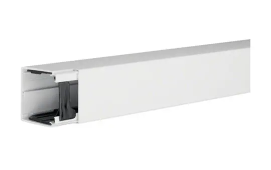 HAGER LF6006009016 tehalit Leitungsführungskanal komplett Kunststoff | verkehrsweiß | 60x57 mm