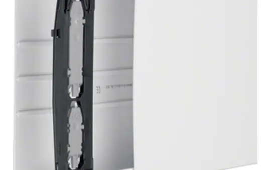 HAGER LF6023009016 tehalit Leitungsführungskanal komplett Kunststoff | verkehrsweiß | 60x230 mm