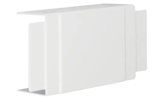 HAGER LF6011089016 tehalit Leitungsführungskanal-T-Stück Kunststoff, halogenfrei | verkehrsweiß | 60x110 mm