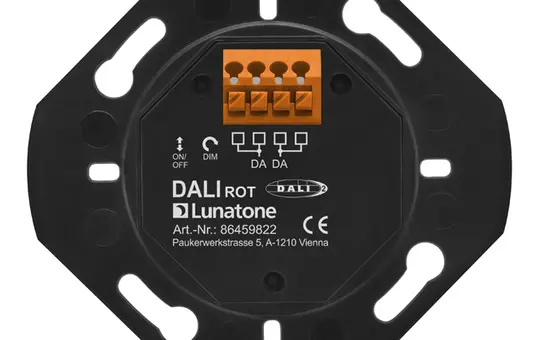 LUNATONE 86459822-D2 DALI-2 ROT Drehdimmer Standard