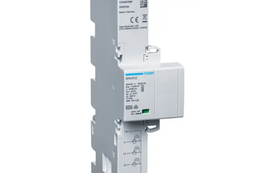 HAGER SPA701Z Kombi-Ableiter Typ 1+2+3 4-polig, TT TN-S