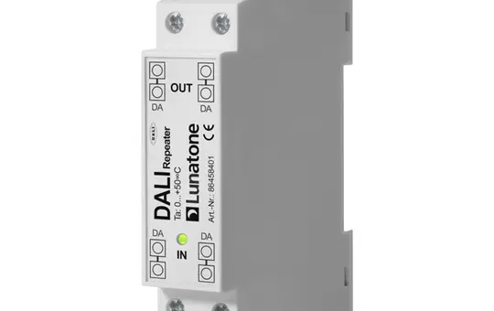 LUNATONE 86458401 DALI-Repeater REG ohne Spannungsversorgung