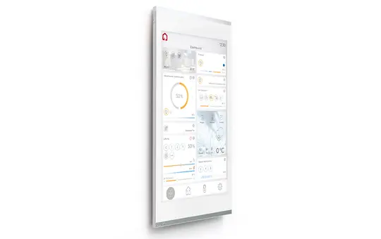 PEAKNX PNX13-10002.02 Touchpanel Controlmicro PoE | silber/weiß | 8 Zoll