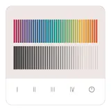 LUNATONE 24035410-G06A DALI-2 Touchpanel 4 Szenen, RGB (Dimmen)