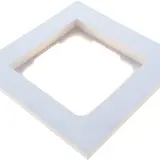 WEINZIERL 5386 Abdeckrahmen Standard MATCH 55 1-fach | weiß