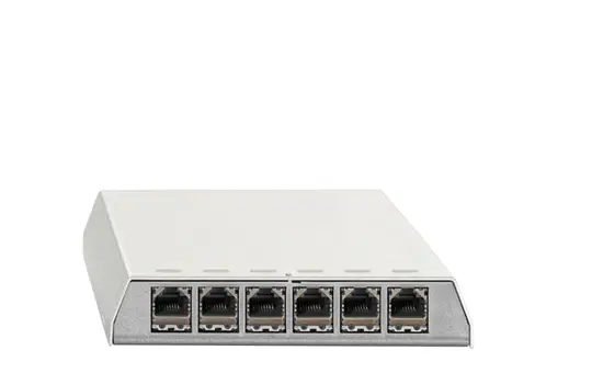 RUTENBECK 23611106 Patchpanel Aufputz 6-fach Cat. 6a