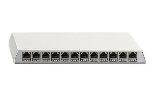 RUTENBECK 23611112 Patchpanel Aufputz 12-fach Cat. 6a