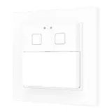 ZENNIO ZPDW2V2W KNX-Wand-Bewegungsmelder 2 Tasten | weiß