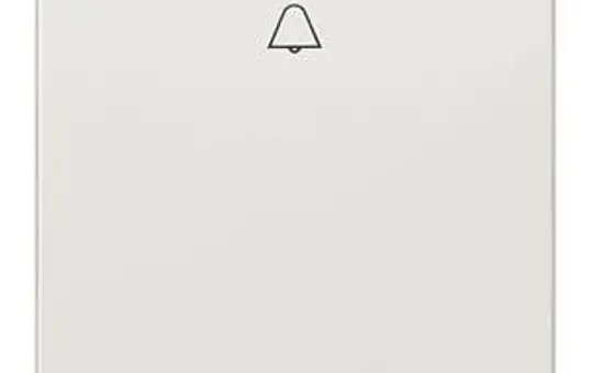 SIEMENS 5TG7144 beschr. Wippe delta Style 1-fach, Glocke | titanweiß