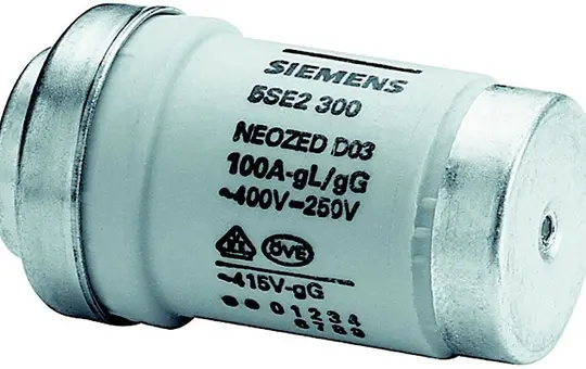 SIEMENS 5SE2363 NEOZED-Sicherungseinsatz 63 A, D02