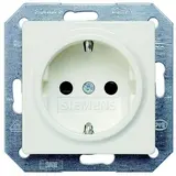 SIEMENS 5UB1518 SCHUKO-Steckdose Delta i-system Berührungsschutz | reinweiß