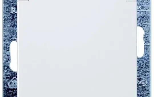 SIEMENS 5UB1917 SCHUKO-Steckdose Delta i-system Klappdeckel | reinweiß