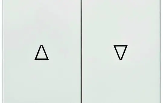 SIEMENS 5TG6254 Jalousiewippe delta i-system 2-fach | aluminium