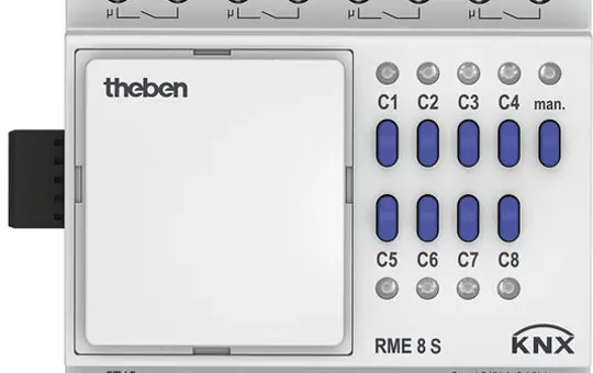THEBEN RME 8 S KNX-Schaltaktor MIX 8-fach, Erweiterungsmodul