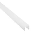 BARTHELME 62399361 Abdeckung für BARdolino hoch, 180°-Linse | opalweiß | 1 m