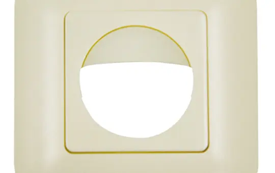 B.E.G. 92632 LUXOMAT Abdeckung für Indoor 180 IP20 | perlweiß matt