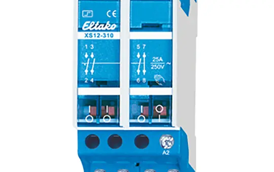 ELTAKO XS12-310-230V Stromstoßschalter 230 V REG 25 A, 3S+1Ö