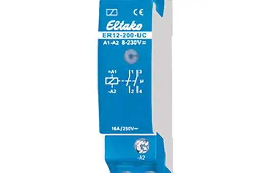 ELTAKO ER12-200-UC Schaltrelais 12-230 V REG 16 A, 2S